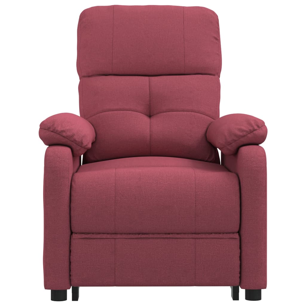 Fauteuil Rouge bordeaux Tissu