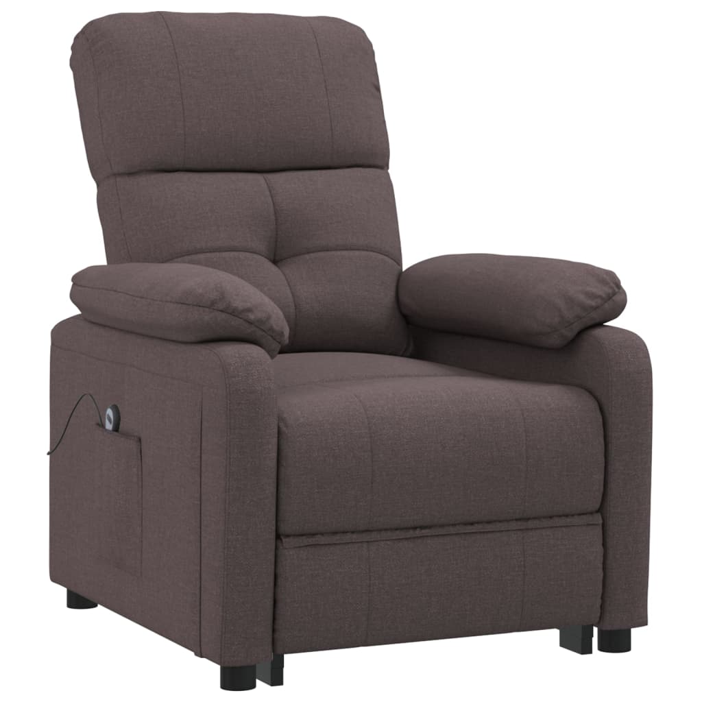 Fauteuil Marron foncé Tissu