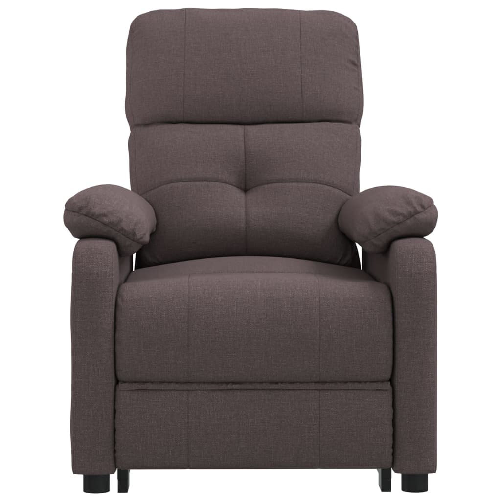 Fauteuil Marron foncé Tissu