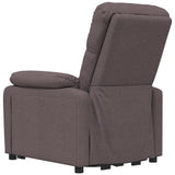 Fauteuil Marron foncé Tissu