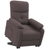 Fauteuil Marron foncé Tissu