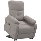 Fauteuil Taupe Tissu