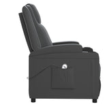 Fauteuil Noir Similicuir