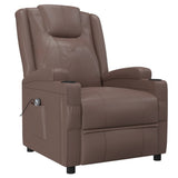 Fauteuil Marron Similicuir