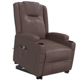 Fauteuil Marron Similicuir