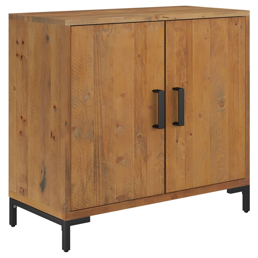 Buffet Marron 75x35x70 cm Bois de pin massif