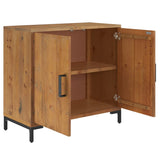 Buffet Marron 75x35x70 cm Bois de pin massif