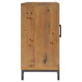 Buffet Marron 75x35x70 cm Bois de pin massif