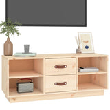 Meuble TV 100x34x40 cm Bois de pin massif