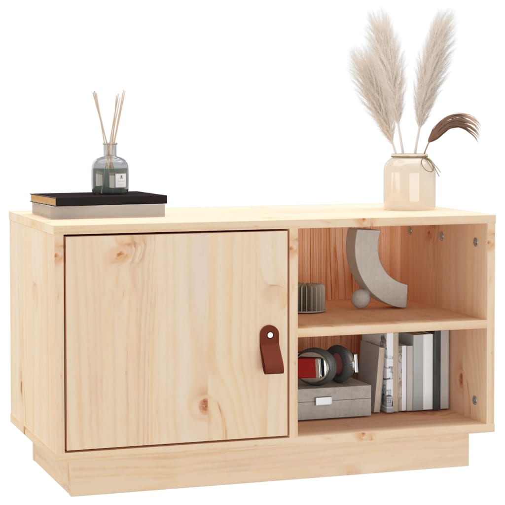 Meuble TV 70x34x40 cm Bois de pin massif