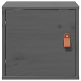 Armoire murale Gris 31,5x30x30 cm Bois de pin massif