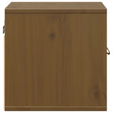 Armoire murale Marron miel 31,5x30x30 cm Bois de pin massif