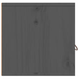 Armoire murale Gris 60x30x30 cm Bois de pin massif