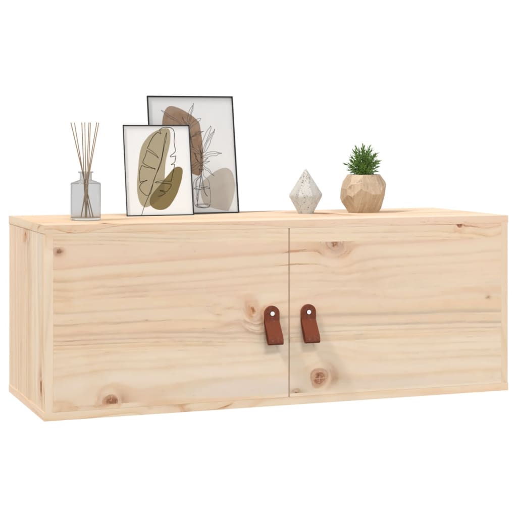 Armoire murale 80x30x30 cm Bois de pin massif