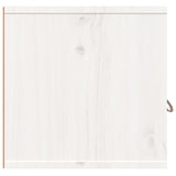 Armoire murale Blanc 80x30x30 cm Bois de pin massif