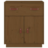 Buffet Marron miel 65,5x40x75 cm Bois massif de pin