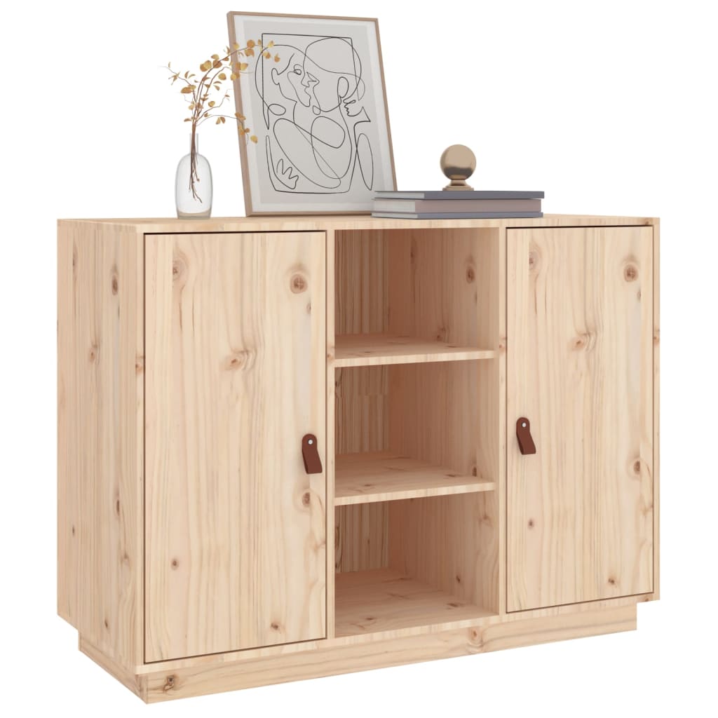 Sideboard 100x40x75 cm Massives Kiefernholz