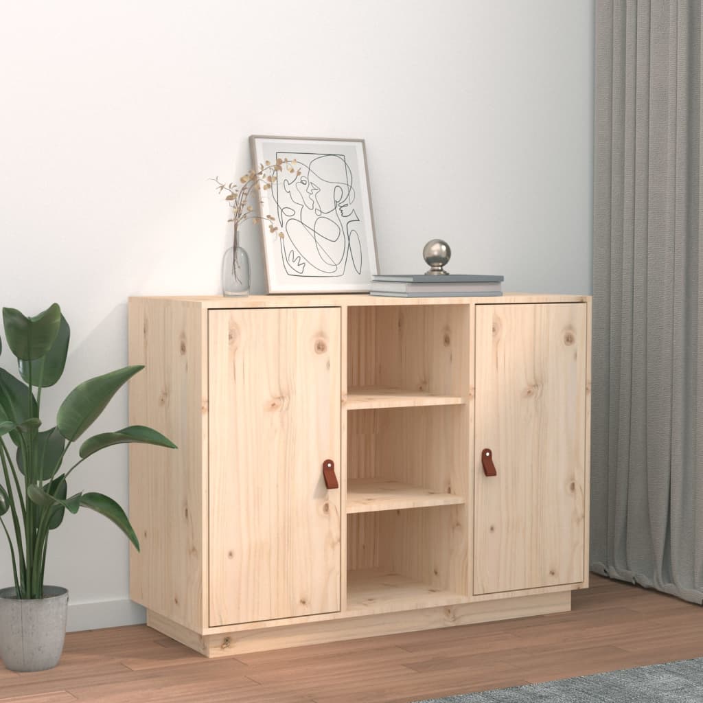 Sideboard 100x40x75 cm Massives Kiefernholz