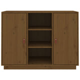 Buffet Marron miel 100x40x75 cm Bois massif de pin