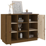 Honigbraunes Sideboard 100x40x75 cm Massives Kiefernholz