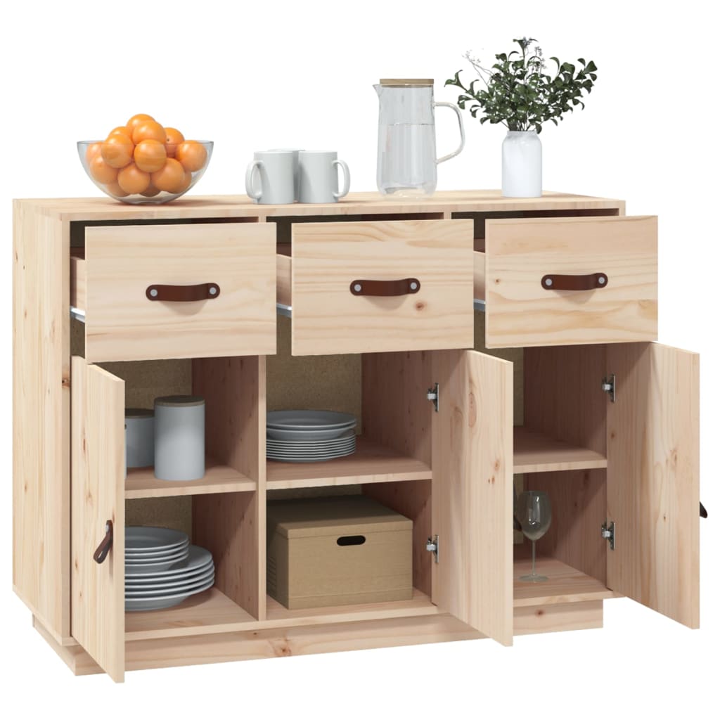 Buffet 100x40x75 cm Bois massif de pin