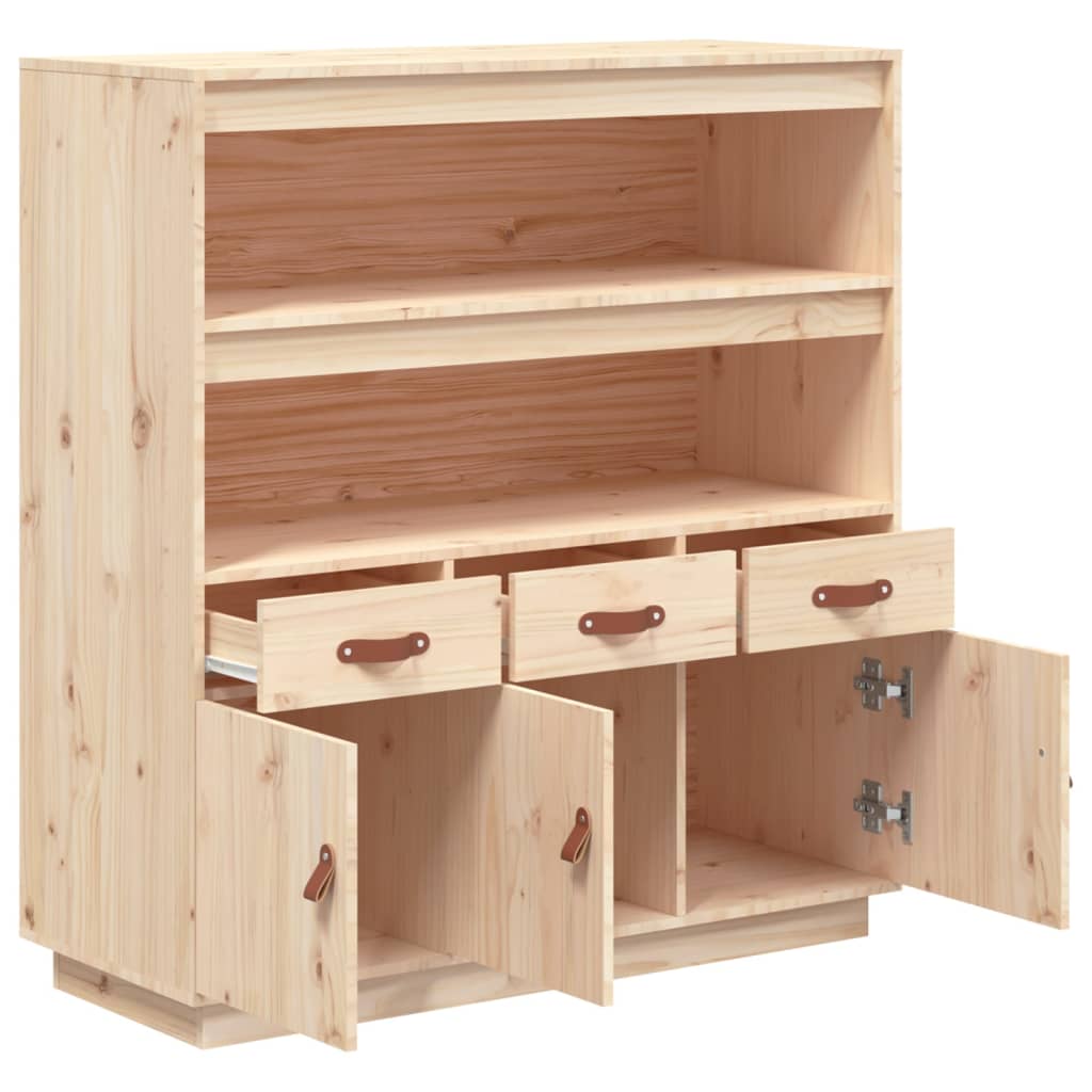 Buffet haut 100x40x108,5 cm Bois massif de pin