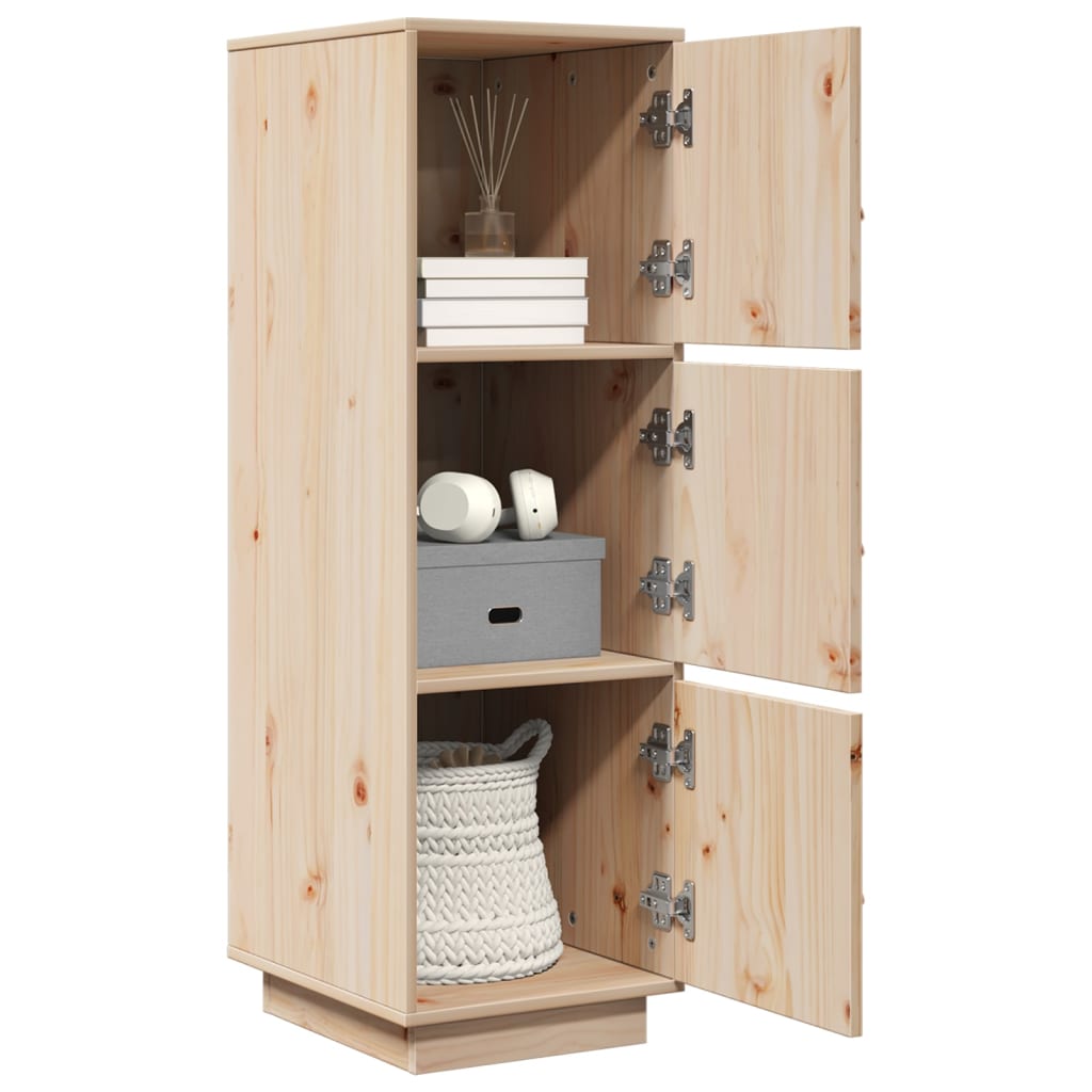 Buffet haut 34x40x108,5 cm Bois massif de pin