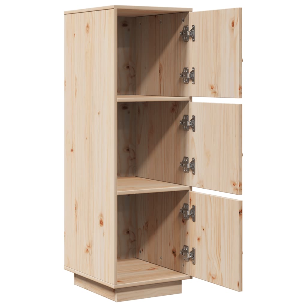 Buffet haut 34x40x108,5 cm Bois massif de pin