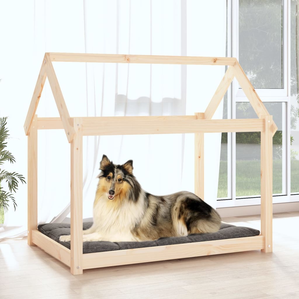 Dog bed 101x70x90 cm Solid pine wood