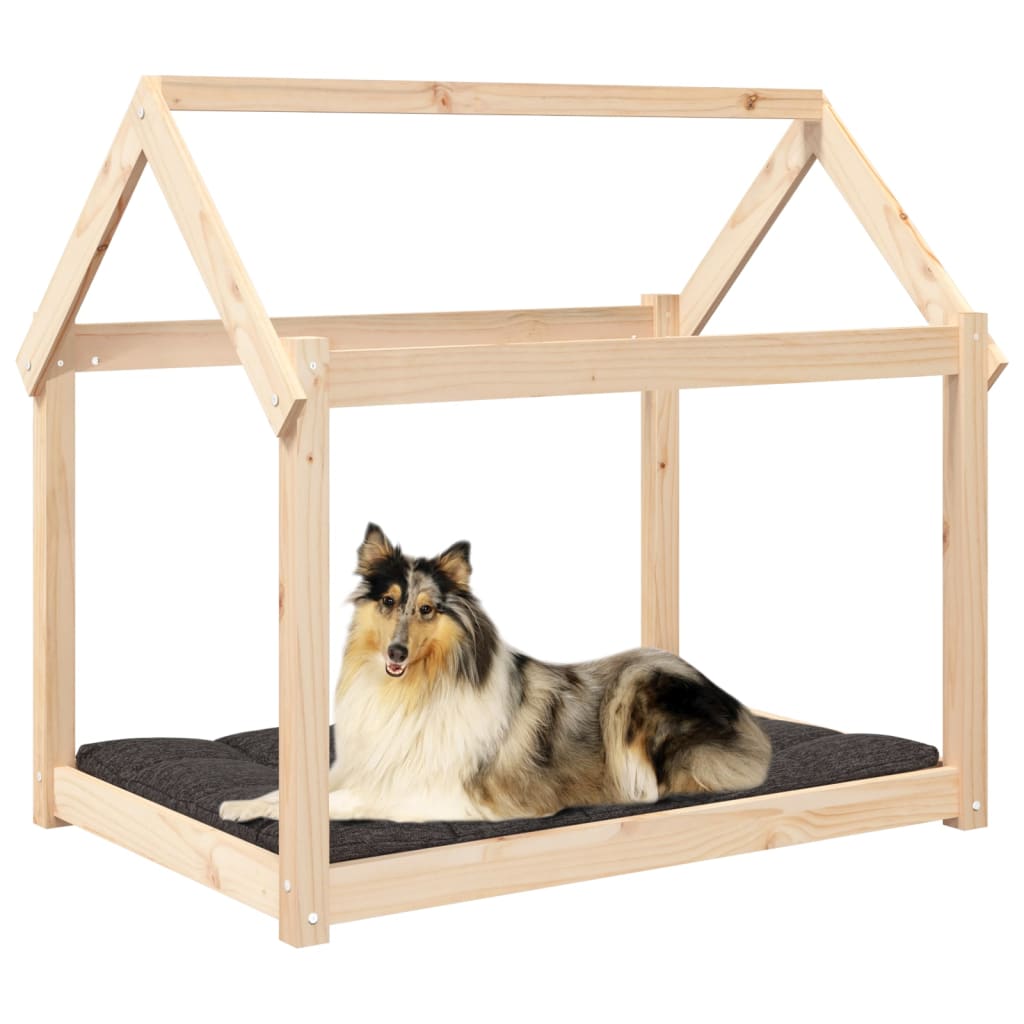 Dog bed 101x70x90 cm Solid pine wood