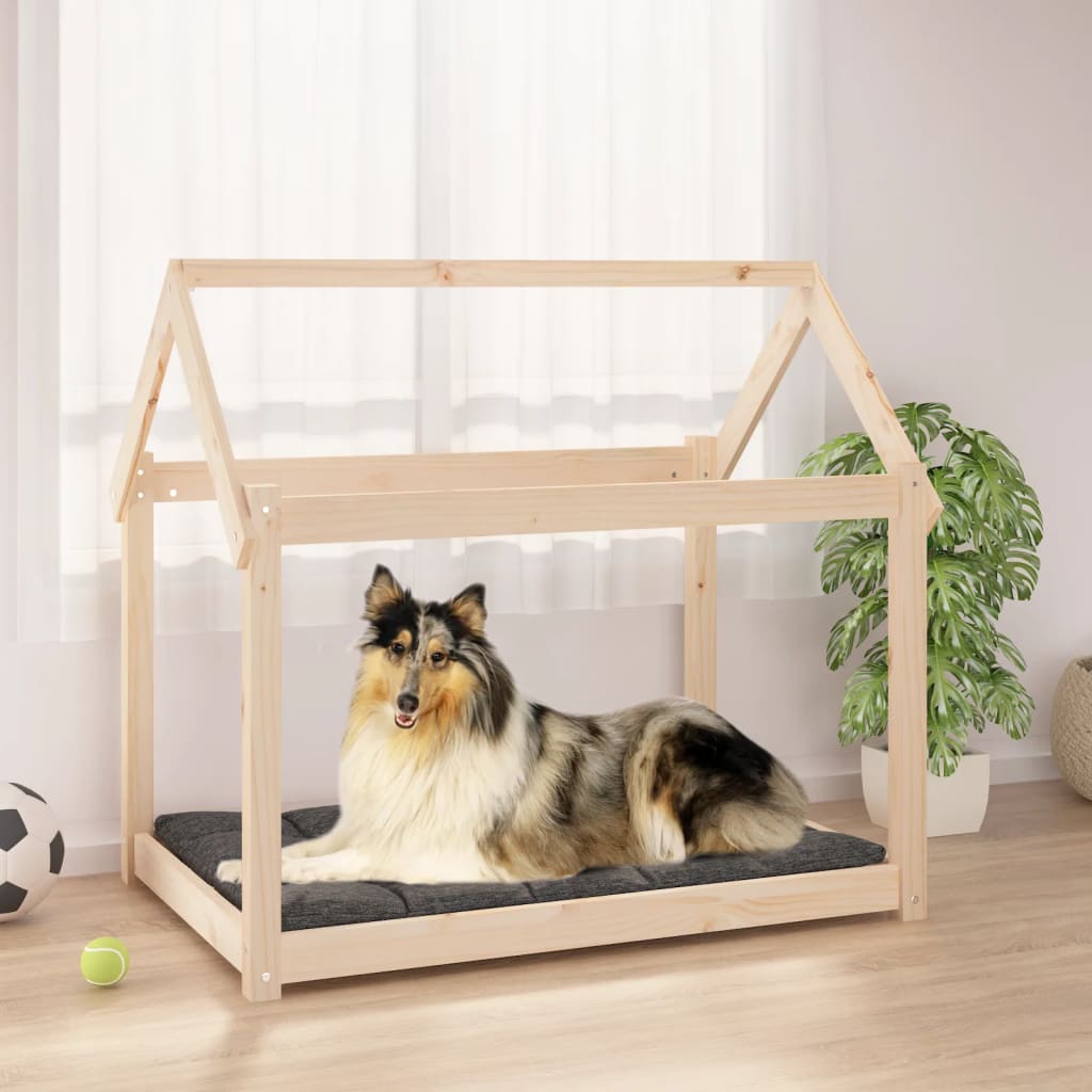 Dog bed 101x70x90 cm Solid pine wood