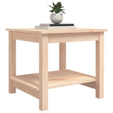 Table basse 50x50x45 cm Bois massif de pin