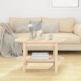 Table basse 80x45x45 cm Bois massif de pin