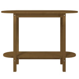 Table console Marron miel 110x40x80 cm Bois massif de pin