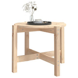 Table basse Ø 62,5x45 cm Bois massif de pin