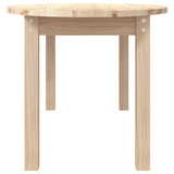 Coffee table 110x55x45 cm Solid pine wood