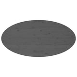 Table basse Gris 110x55x45 cm Bois massif de pin