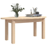 Table basse 80x40x35 cm Bois massif de pin