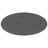 Table basse Gris 80x40x35 cm Bois massif de pin