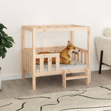 Dog bed 95.5x73.5x90 cm Solid pine wood