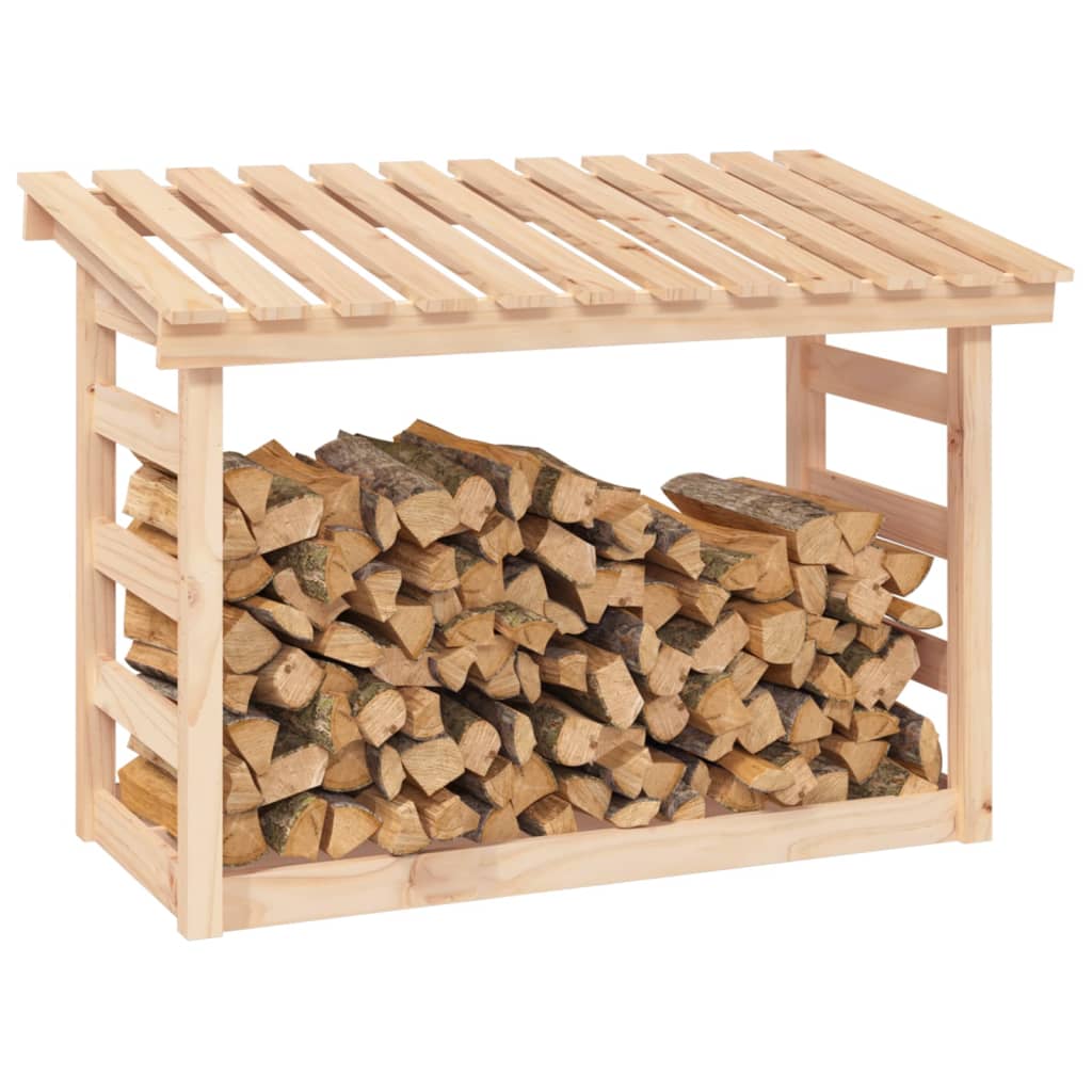 Support pour bois de chauffage 108x64,5x78 cm Bois de pin