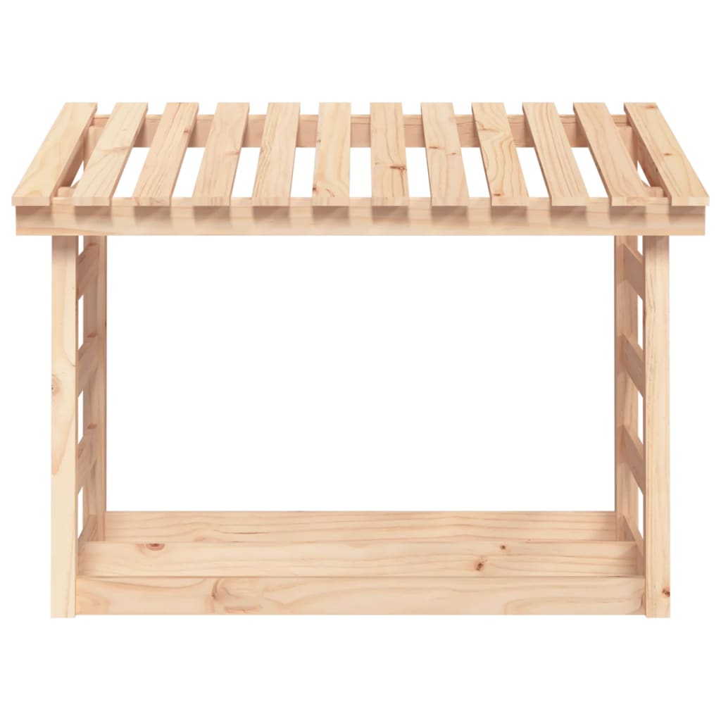 Support pour bois de chauffage 108x64,5x78 cm Bois de pin