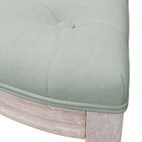 Banc Gris clair 81,5x41x49 cm Velours