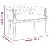 Banc 98x56x69 cm lin