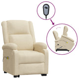 Fauteuil de massage Crème Tissu