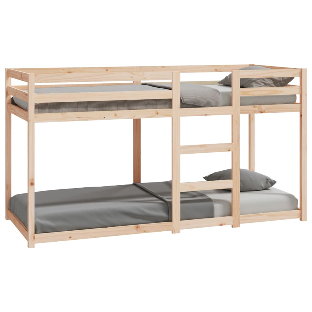 Lit superposé sans matelas 80x200 cm bois de pin massif