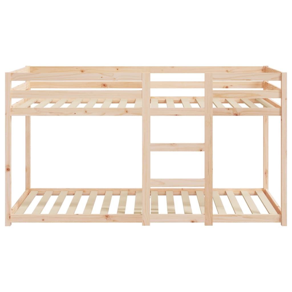 Lit superposé sans matelas 80x200 cm bois de pin massif