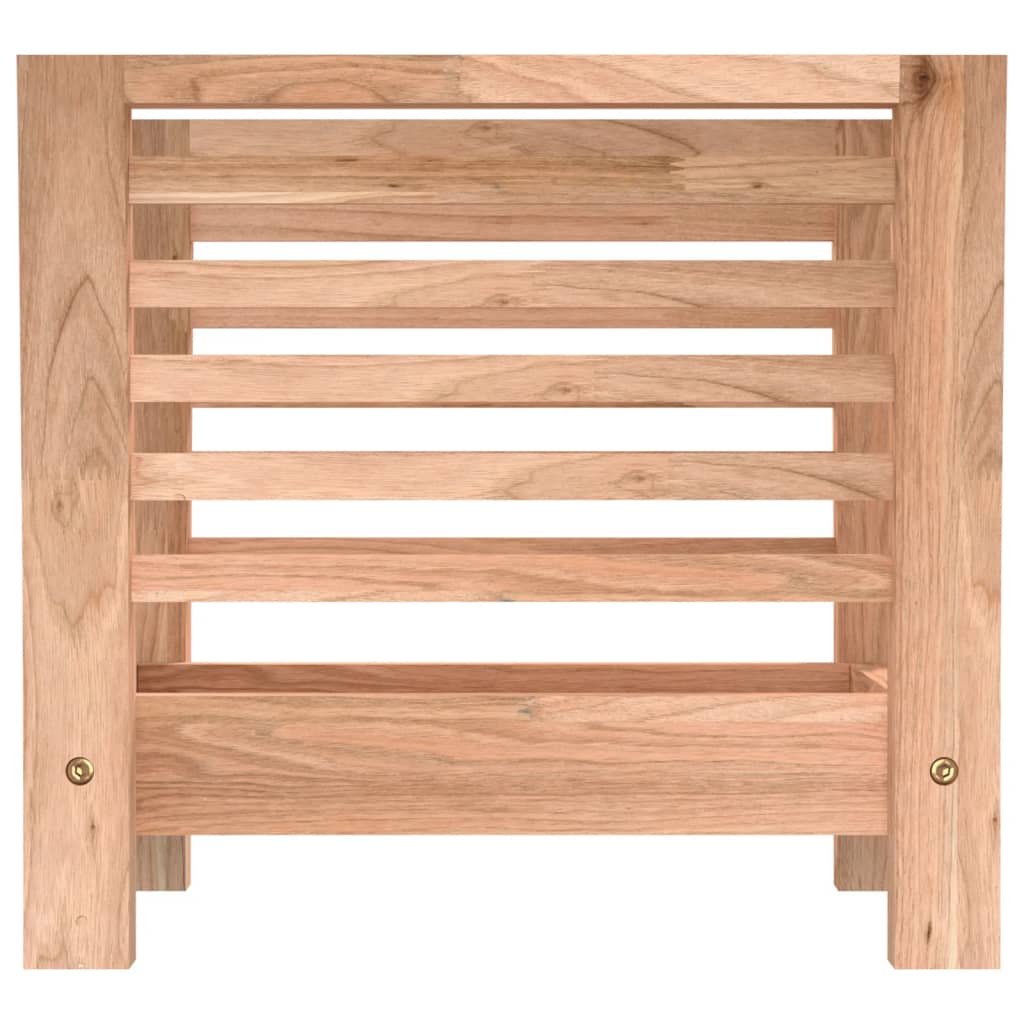 Porte-revues 40x26,5x38,5 cm Bois massif de noyer