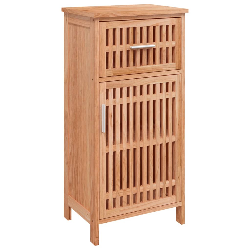 Armoire de salle de bain 42x29x82 cm Bois massif de noyer