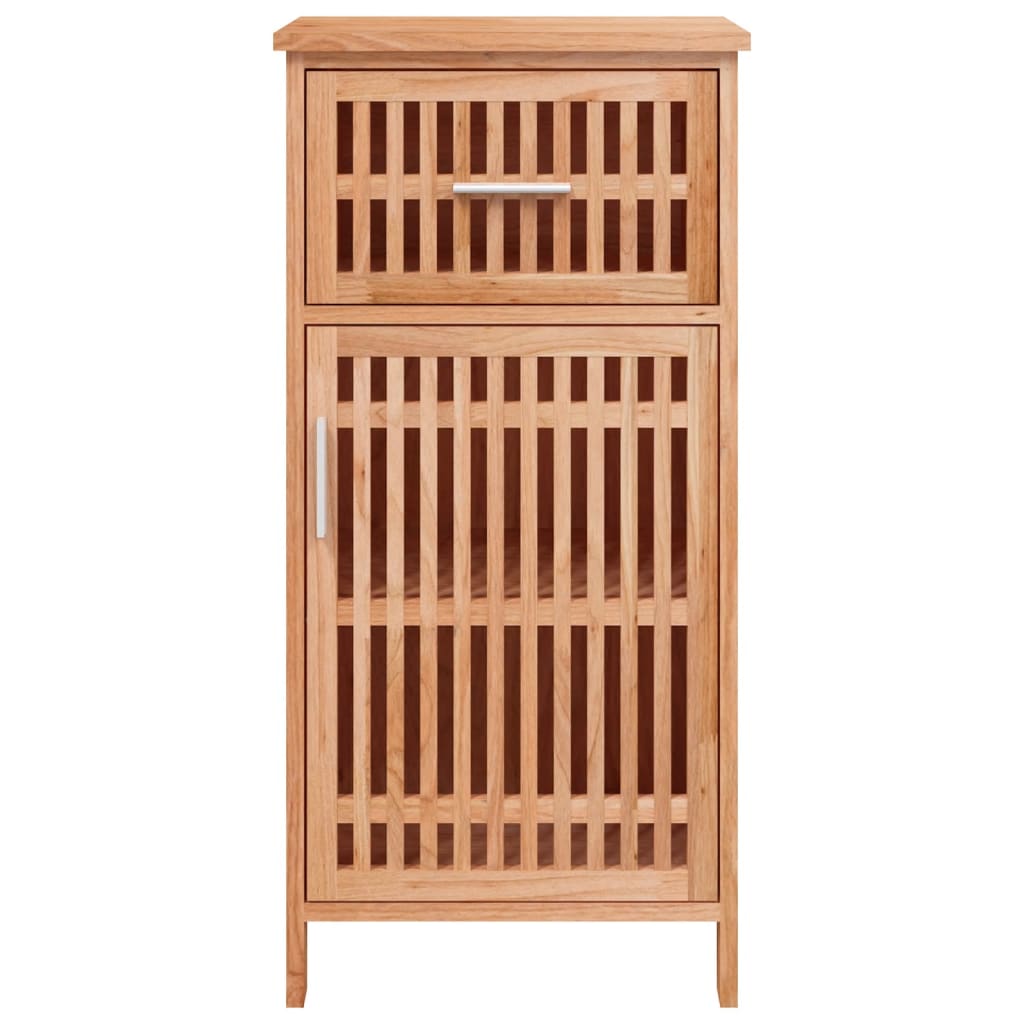 Armoire de salle de bain 42x29x82 cm Bois massif de noyer